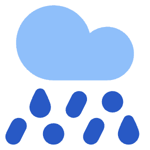 Weather Mix Icon from Core Flat Set