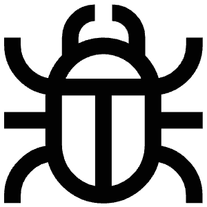 Bug Insect Icon from Atlas Line Set