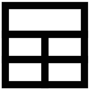 Column Layout Icon from Atlas Line Set