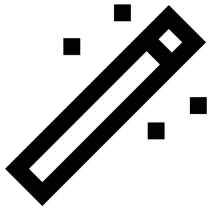 Magic Wand Icon from Atlas Line Set