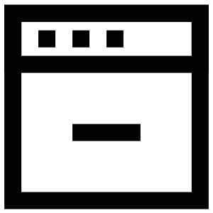 Minus Website Icon from Atlas Line Set