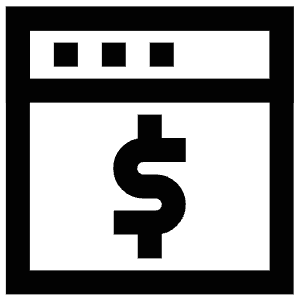 Money Website Icon from Atlas Line Set