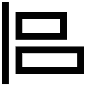 Orientation Left Icon from Atlas Line Set