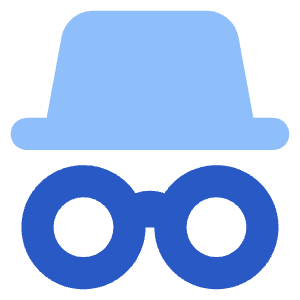 Incognito Mode Icon from Core Flat Set