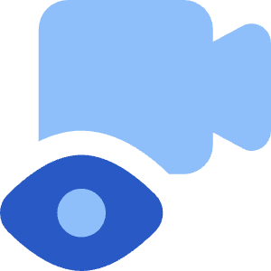 Live Video Online View Icon from Core Flat Set