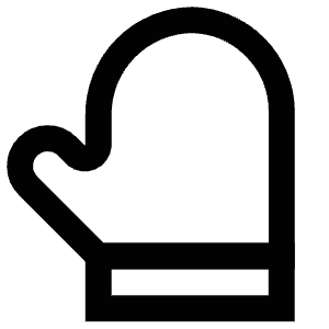 Glove Icon from Atlas Line Set