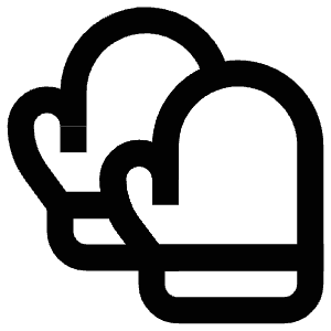 Gloves Icon from Atlas Line Set