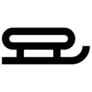 Sleigh Icon from Atlas Line Set
