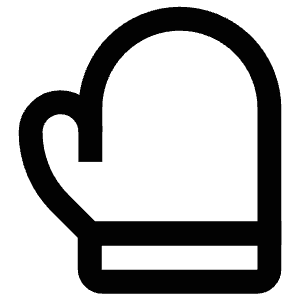 Snow Gloves Icon from Atlas Line Set