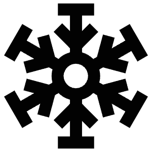 Snowflake Decoration Icon from Atlas Line Set