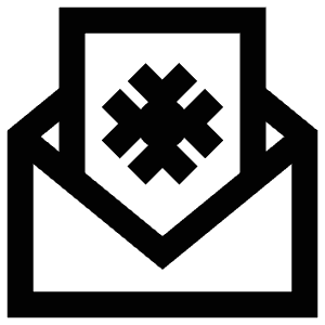 Winter Message Icon from Atlas Line Set