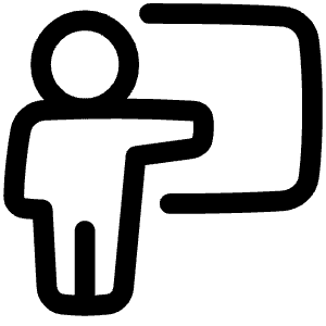 Class Lesson Icon from Plump Line - Free Set