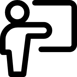 Class Lesson Icon from Core Line - Free Set