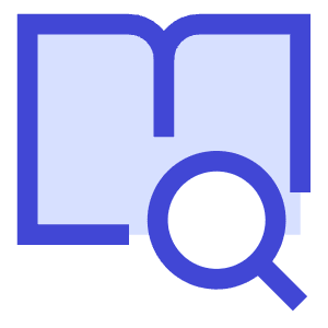 Definition Search Book Icon from Sharp Duo - Free Set
