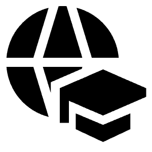 Global Learning Icon from Sharp Solid - Free Set