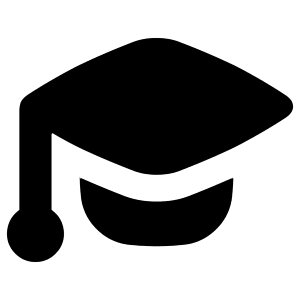 Graduation Cap Icon from Flex Solid - Free Set