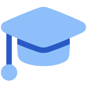 Graduation Cap Icon from Plump Flat - Free Set
