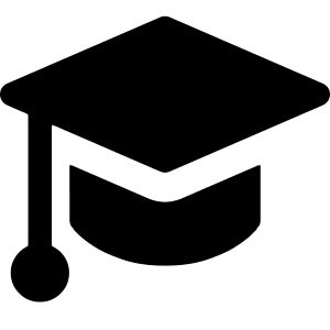 Graduation Cap Icon from Core Solid - Free Set