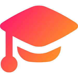 Graduation Cap Icon from Flex Gradient - Free Set