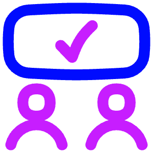 Group Meeting Approval Icon from Flex Neon - Free Set