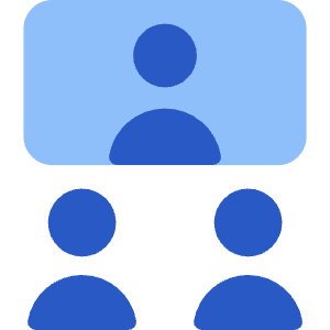 Group Meeting Call Icon from Core Flat - Free Set
