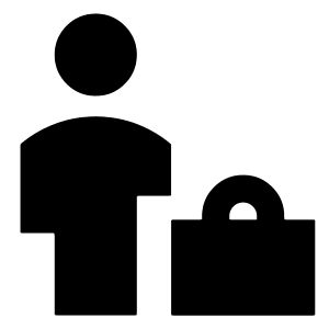 Office Worker Icon from Sharp Solid - Free Set