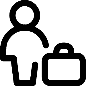 Office Worker Icon from Core Line - Free Set