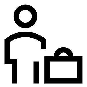 Office Worker Icon from Sharp Line - Free Set