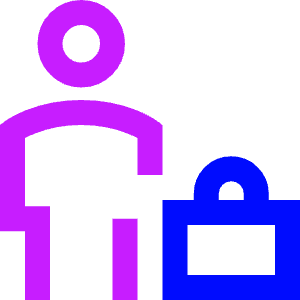 Office Worker Icon from Sharp Neon - Free Set