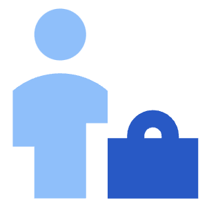 Office Worker Icon from Sharp Flat - Free Set