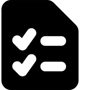 Task List Icon from Core Solid - Free Set