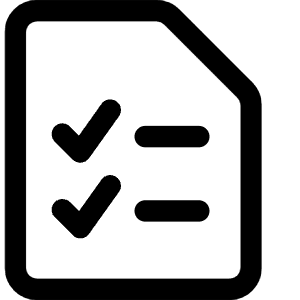 Task List Icon from Core Line - Free Set