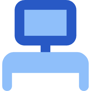 Workspace Desk Icon from Core Flat - Free Set