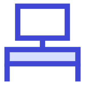 Workspace Desk Icon from Sharp Duo - Free Set