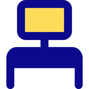 Workspace Desk Icon from Core Pop - Free Set