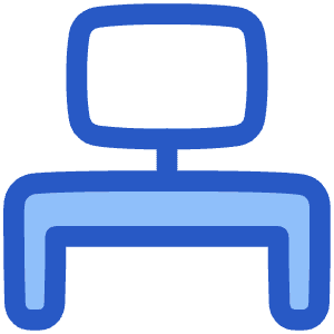 Workspace Desk Icon from Plump Duo - Free Set