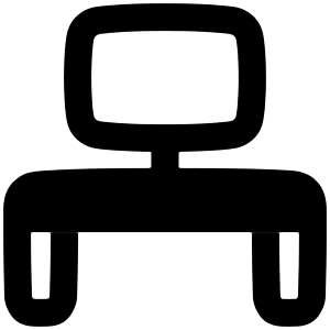 Workspace Desk Icon from Plump Remix - Free Set