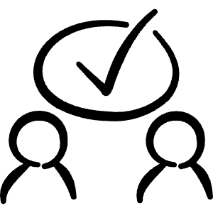Business Management Agreement Icon from Freehand Line - Free Set