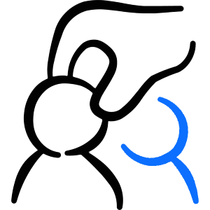 Job Choose Candidate Icon from Freehand Duotone - Free Set