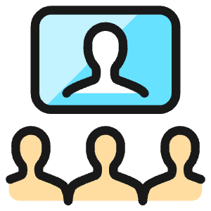 Meeting Remote Icon from Ultimate Colors - Free Set