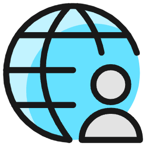 Network User Icon from Ultimate Colors - Free Set