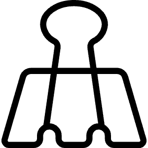 Office Clipper Icon from Ultimate Light - Free Set