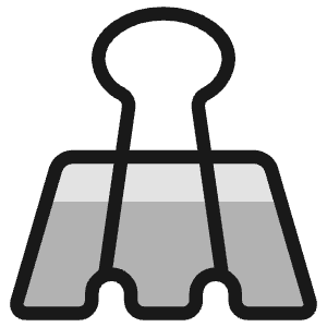 Office Clipper Icon from Ultimate Colors - Free Set