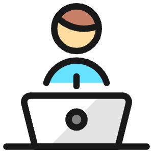 Office Employee Icon from Ultimate Colors - Free Set