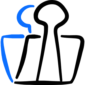 Office Paper Binder Icon from Freehand Duotone - Free Set