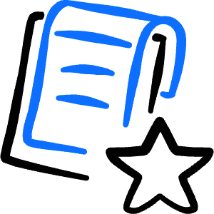 Task List Clipboard Favorite Star Icon from Freehand Duotone - Free Set