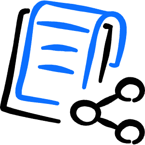 Task List Clipboard Share Icon from Freehand Duotone - Free Set
