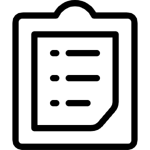 Task List To Do Icon from Ultimate Light - Free Set