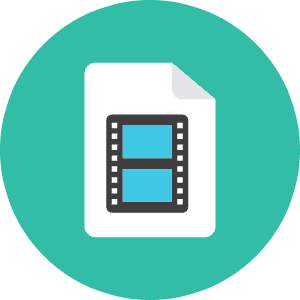 Movie File 3 Icon from Kameleon Colors - Free Set
