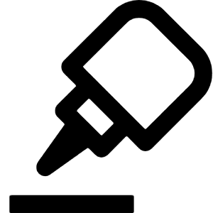 Office Glue Icon from Nova Line - Free Set